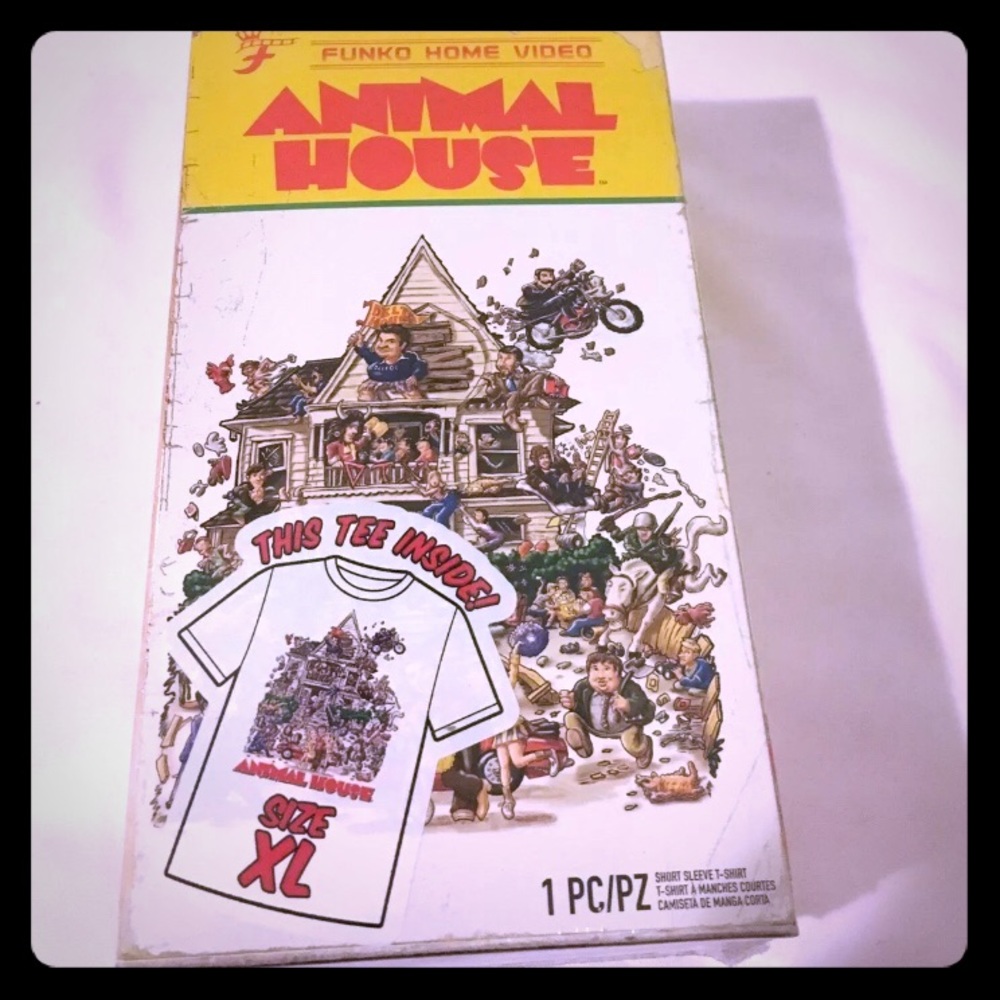 **NWT Limited Ed. Funko VHS Animal House Shi…